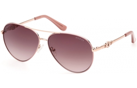 Gafas de Sol - Guess - GU7885-H  - 74F  PINK GOLD // BROWN GRADIENT