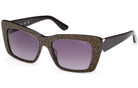 Gafas de Sol - Guess - GU7890 - 01B  SHINY BLACK // GREY GRADIENT