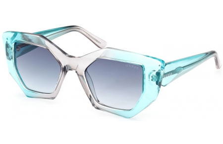 Gafas de Sol - Guess - GU7897 - 89W  TURQUOISE // BLUE GRADIENT