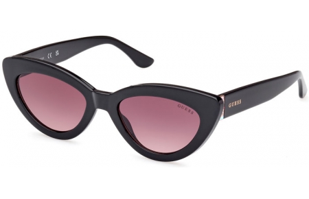 Gafas de Sol - Guess - GU7905 - 01T  SHINY BLACK // BURGUNDY GRADIENT