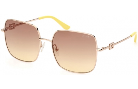 Gafas de Sol - Guess - GU7906-H  - 32F  SHINY GOLD // BROWN GRADIENT