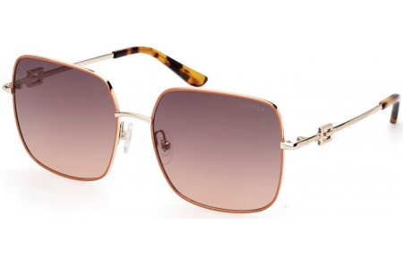 Gafas de Sol - Guess - GU7906-H  - 44F  ORANGE GOLD // BROWN GRADIENT