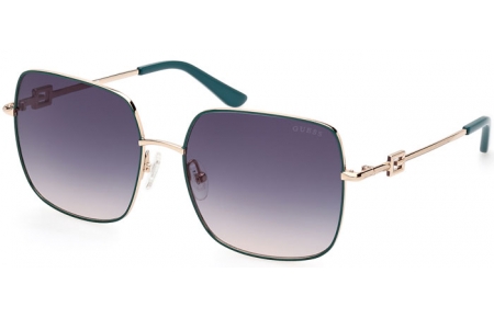 Gafas de Sol - Guess - GU7906-H  - 98W  DARK GREEN GOLD // GREY GRADIENT