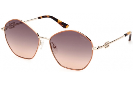 Gafas de Sol - Guess - GU7907 - 44F  ORANGE GOLD // BROWN GRADIENT