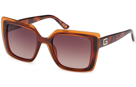 Gafas de Sol - Guess - GU7908 - 52F  DARK HAVANA ORANGE // BROWN GRADIENT