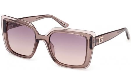 Gafas de Sol - Guess - GU7908 - 59Z  LIGHT BROWN CRYSTAL // VIOLET GRADIENT