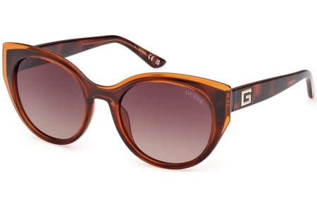 Gafas de Sol - Guess - GU7909 - 52F  DARK HAVANA ORANGE // BROWN GRADIENT