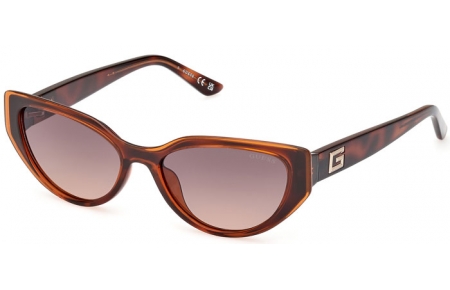 Gafas de Sol - Guess - GU7910 - 52F  DARK HAVANA ORANGE // BROWN GRADIENT