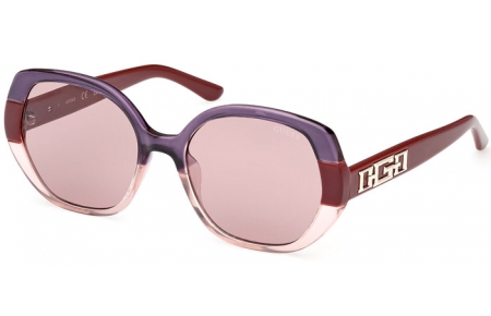 Gafas de Sol - Guess - GU7911 - 71Y  VIOLET BRUGUNDY PINK // LIGHT VIOLET