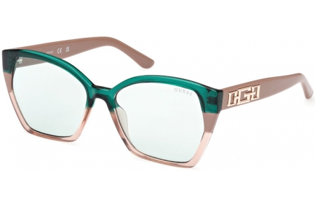 Gafas de Sol - Guess - GU7912 - 59N  GREEN LIGHT BROWN BEIGE // LIGHT GREEN