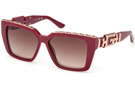 Gafas de Sol - Guess - GU7915 - 69G  SHINY BURGUNDY // BROWN GRADIENT