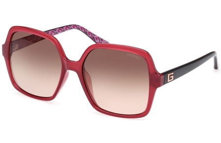 Gafas de Sol - Guess - GU7921-H - 69G  SHINY BURGUNDY // BROWN GRADIENT