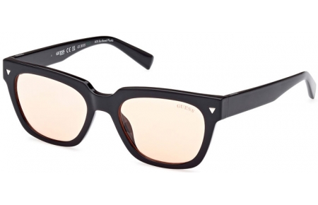 Gafas de Sol - Guess - GU8265 - 01E  SHINY BLACK // LIGHT BROWN