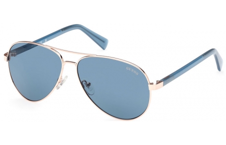 Gafas de Sol - Guess - GU8279 - 28V  SHINY GOLD // BLUE