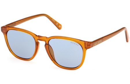 Gafas de Sol - Guess - GU8293 - 44V  SHINY LIGHT ORANGE // BLUE