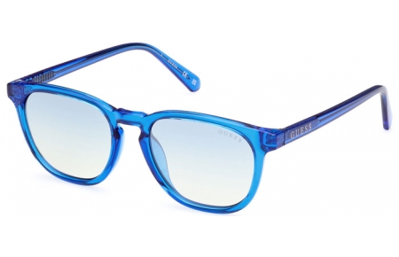 Gafas de Sol - Guess - GU8293 - 90X  SHINY BLUE // LIGHT BLUE MIRROR