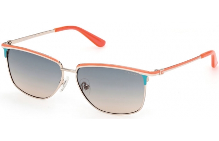 Gafas de Sol - Guess - GU00133 - 74P  SHINY PALE GOLD ORANGE // GREEN GRADIENT