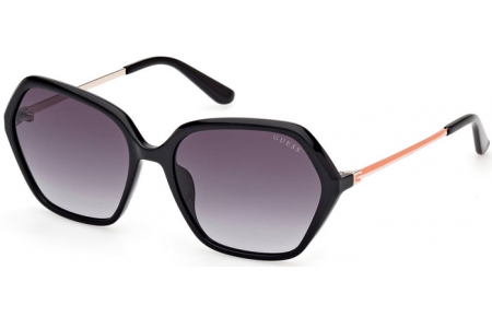 Gafas de Sol - Guess - GU00134 - 01B  SHINY BLACK // GREY GRADIENT