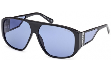 Gafas de Sol - Guess - GU00135 - 01V  SHINY BLACK // BLUE