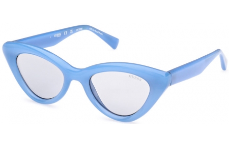 Gafas de Sol - Guess - GU00137 - 84A  SHINY BLUE // LIGHT GREY