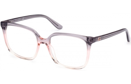 Monturas - Guess - GU2871 - 020  TRANSPARENT GREY PINK