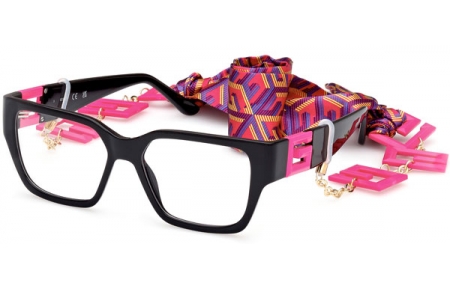 Monturas - Guess - GU2987 - 074  SHINY BLACK FUCHSIA