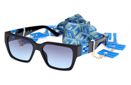 Gafas de Sol - Guess - GU7916 - 92W  SHINY BLACK BLUE // BLUE GRADIENT