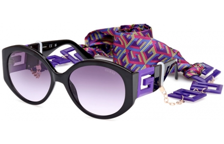 Gafas de Sol - Guess - GU7917 - 83Z  SHINY BLACK VIOLET // VIOLET GRADIENT