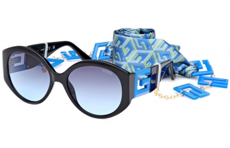 Gafas de Sol - Guess - GU7917 - 92W  SHINY BLACK BLUE // BLUE GRADIENT