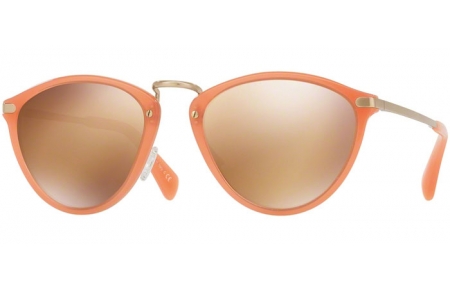 Gafas de Sol - Paul Smith - PM8260S HAWLEY - 15487T SEMI MATTE CORAL GOLD // GOLD MIRROR