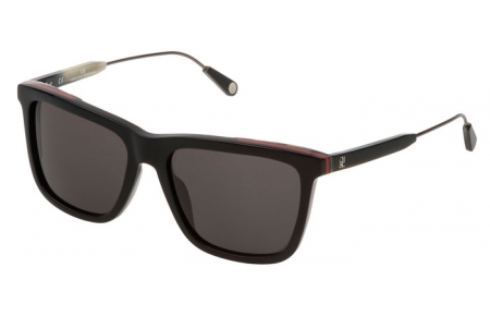 Gafas de Sol - Carolina Herrera - SHE809 - 0700  SHINY BLACK // GREY