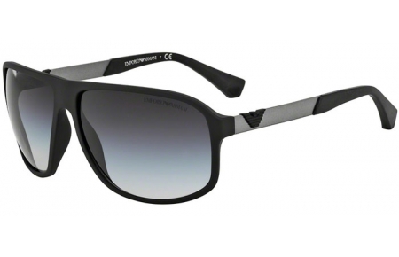 Gafas de Sol - Emporio Armani - EA4029 - 50638G  BLACK RUBBER // GREY GRADIENT