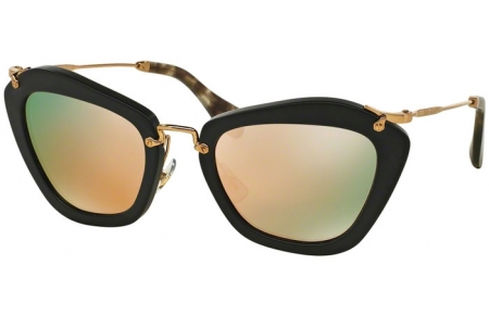 Gafas de Sol - Miu Miu - SMU 10NS   - 1BO2D2 BLACK SAND // GREY MIRROR ROSE GOLD