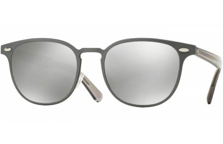 Gafas de Sol - Oliver Peoples - OV1179S SHELDRAKE METAL - 52286G BRUSHED GUNMETAL // SILVER MIRROR