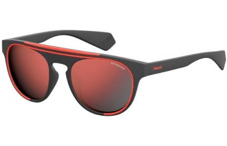 Gafas de Sol - Polaroid - PLD 6064/G/S - 268 (OZ) GREY RED // RED MIRROR POLARIZED