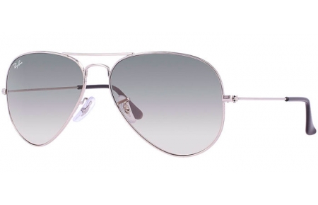 Gafas de Sol - Ray-Ban® - Ray-Ban® RB3025 AVIATOR LARGE METAL - 003/32 SILVER // CRYSTAL GREY GRADIENT