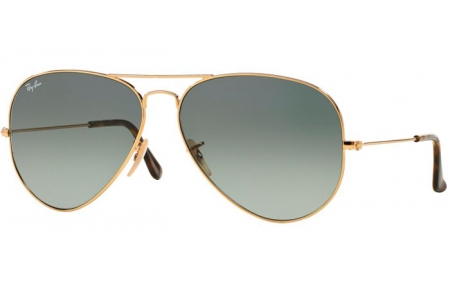 Gafas de Sol - Ray-Ban® - Ray-Ban® RB3025 AVIATOR LARGE METAL - 181/71 GOLD // LIGHT GREY GRADIENT DARK GREY