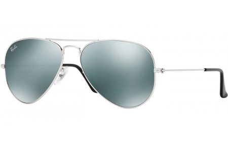 Gafas de Sol - Ray-Ban® - Ray-Ban® RB3025 AVIATOR LARGE METAL - W3275 SILVER // CRYSTAL GREY MIRROR