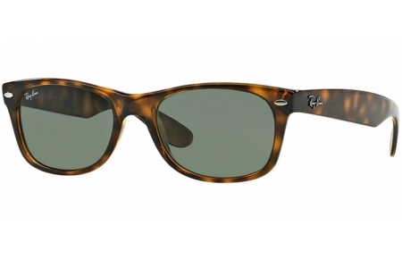 Gafas de Sol - Ray-Ban® - Ray-Ban® RB2132 NEW WAYFARER - 902L TORTOISE // CRYSTAL GREEN