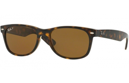 Gafas de Sol - Ray-Ban® - Ray-Ban® RB2132 NEW WAYFARER - 902/57 HAVANA // CRYSTAL BROWN POLARIZED