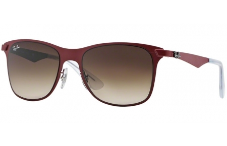 Gafas de Sol - Ray-Ban® - Ray-Ban® RB3521 - 162/13 MATTE RED // BROWN GRADIENT