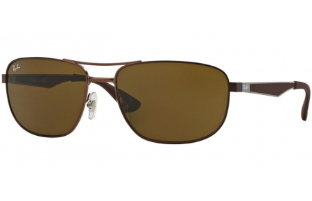 Gafas de Sol - Ray-Ban® - Ray-Ban® RB3528 - 012/73 MATTE DARK BROWN // DARK BROWN