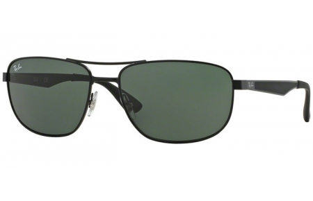 Gafas de Sol - Ray-Ban® - Ray-Ban® RB3528 - 006/71 MATTE BLACK // GREEN