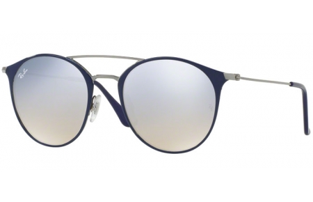 Gafas de Sol - Ray-Ban® - Ray-Ban® RB3546 - 90109U GUNMETAL TOP BLUE // GREY MIRROR GRADIENT