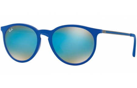 Lunettes de soleil - Ray-Ban® - Ray-Ban® RB4274 - 6260B7 SHINY BLUE // MIRROR GRADIENT GREY