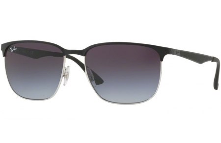 Gafas de Sol - Ray-Ban® - Ray-Ban® RB3569 - 90048G SILVER TOP BLACK // GREY GRADIENT DARK GREY