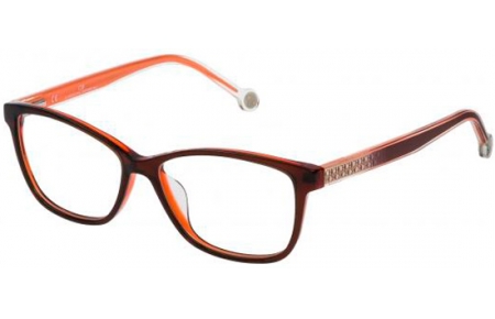 Lunettes de vue - Carolina Herrera - VHE723 - 06MM BROWN ORANGE