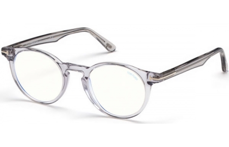 Monturas - Tom Ford - FT5557-B - 020  TRANSPARENT GREY