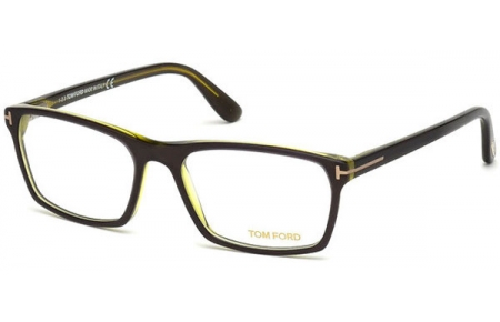 Monturas - Tom Ford - FT5295 - 098 DARK GREEN YELLOW