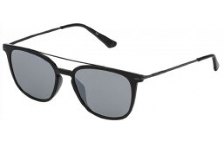 Gafas de Sol - Police - SPL360 - Z42X SHINY BLACK // GREY MIRROR SILVER ANTIREFLECTION